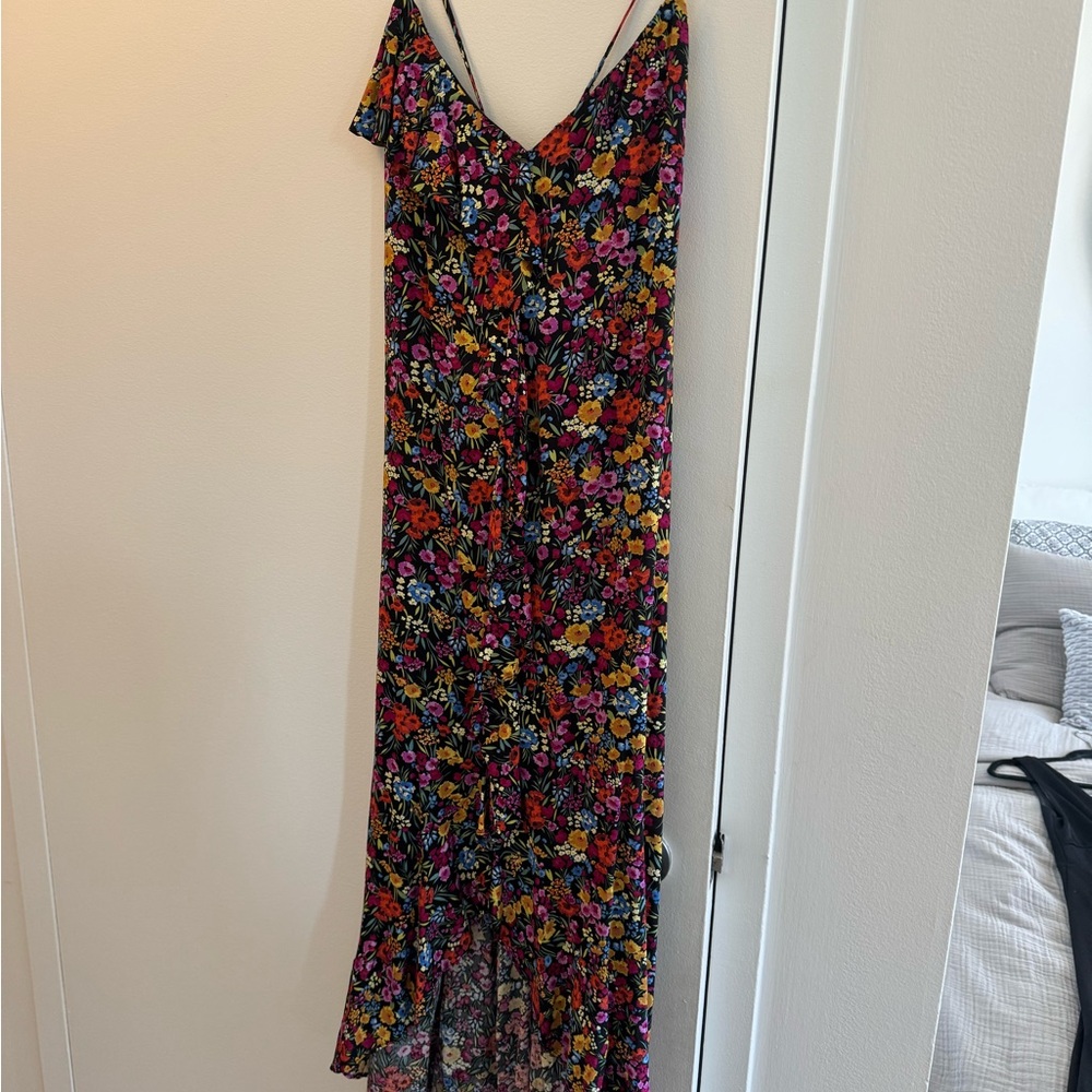 Ruffle Lost + Wander floral dress